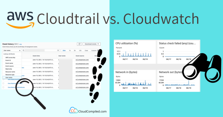 AWS Cloudtrail vs. Cloudwatch